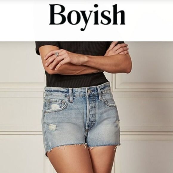 Boyish | NWT Cody Easy Rider High Rise Cutoffs - Picture 1 of 7